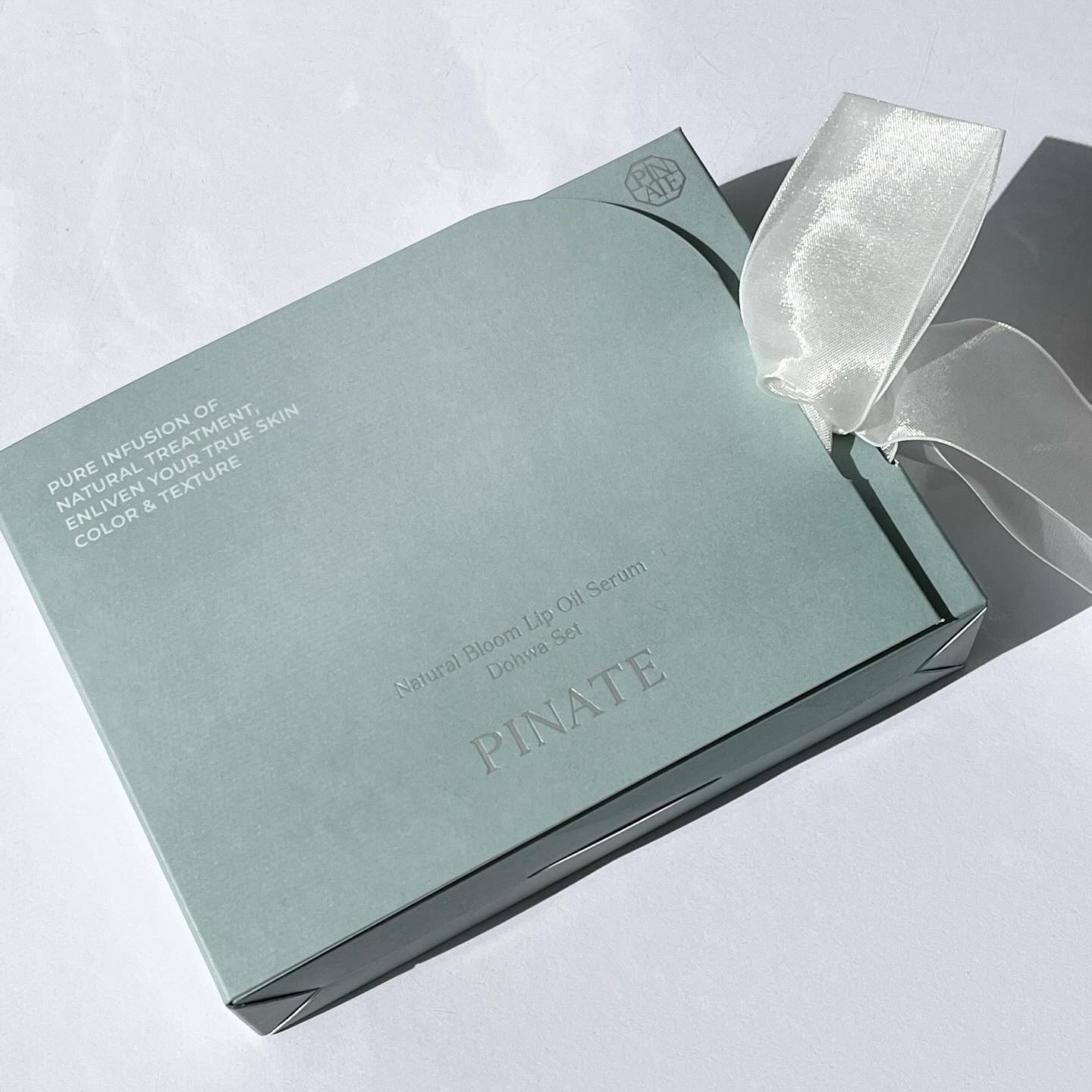 ナチュラルブルームリップオイルセラム 3色セット/PINATE/リップグロスを使ったクチコミ（2枚目）