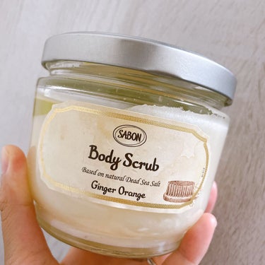 ボディスクラブ ジンジャー・オレンジ 600g/SABON/ボディスクラブを使ったクチコミ（1枚目）