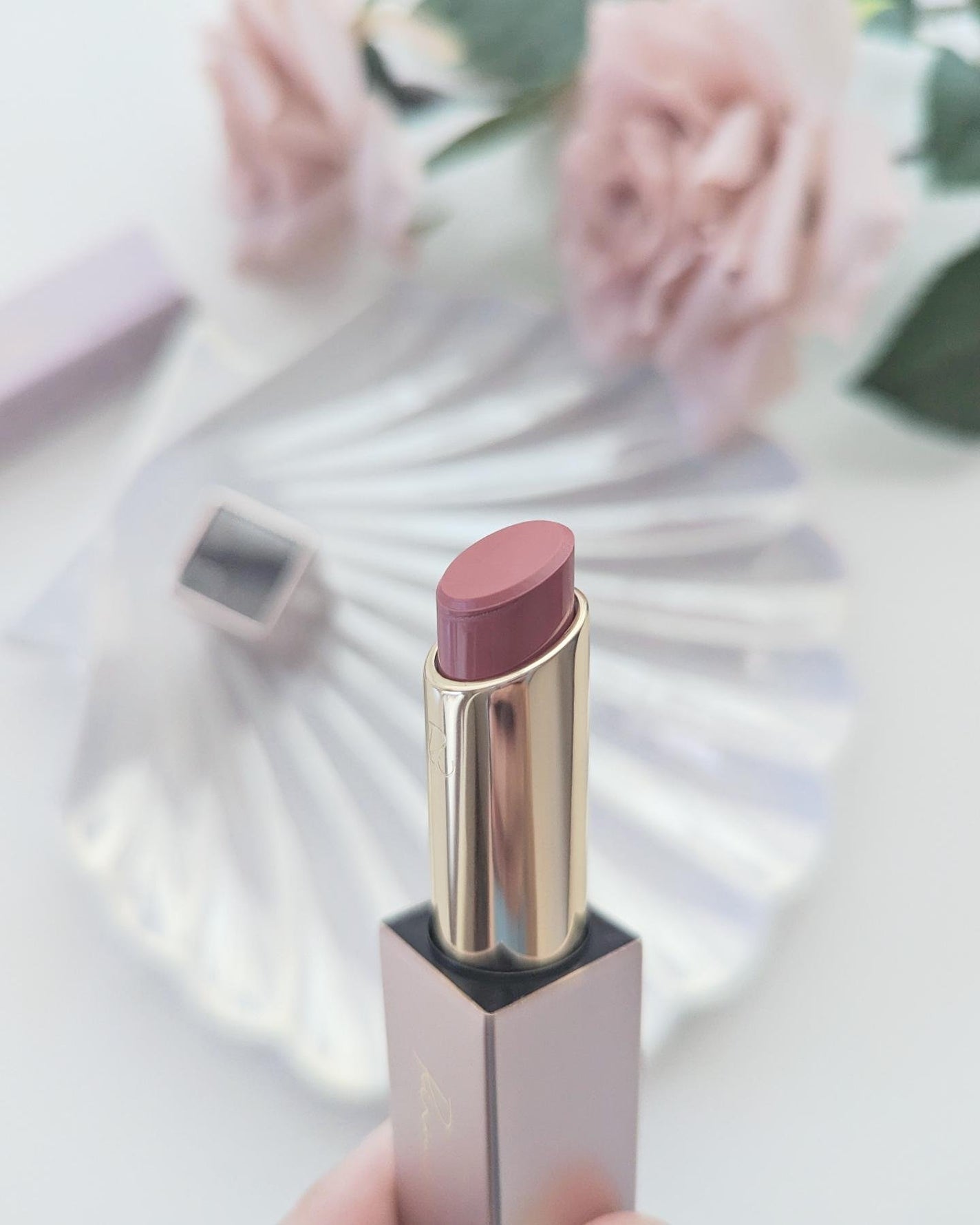 リリミュウ バタールージュ/Ririmew/口紅を使ったクチコミ(4枚目)