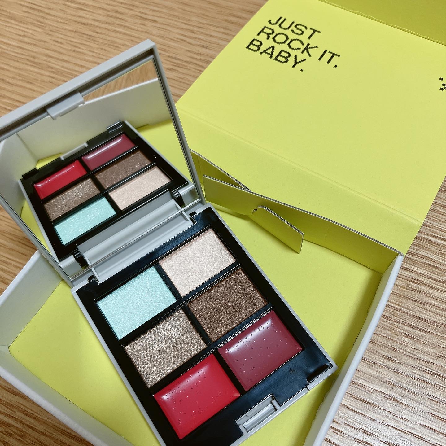 MY MIXED PALETTE 6色カスタムパレット 11 SLIGHT FEVER/MN/マルチパレットを使ったクチコミ（3枚目）