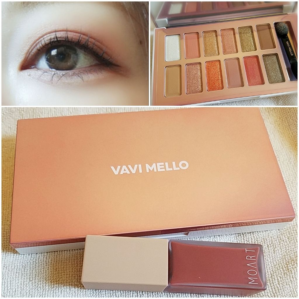 バレンタインボックス2 ピーチパレット/VAVI MELLO/アイシャドウパレットを使ったクチコミ(1枚目)