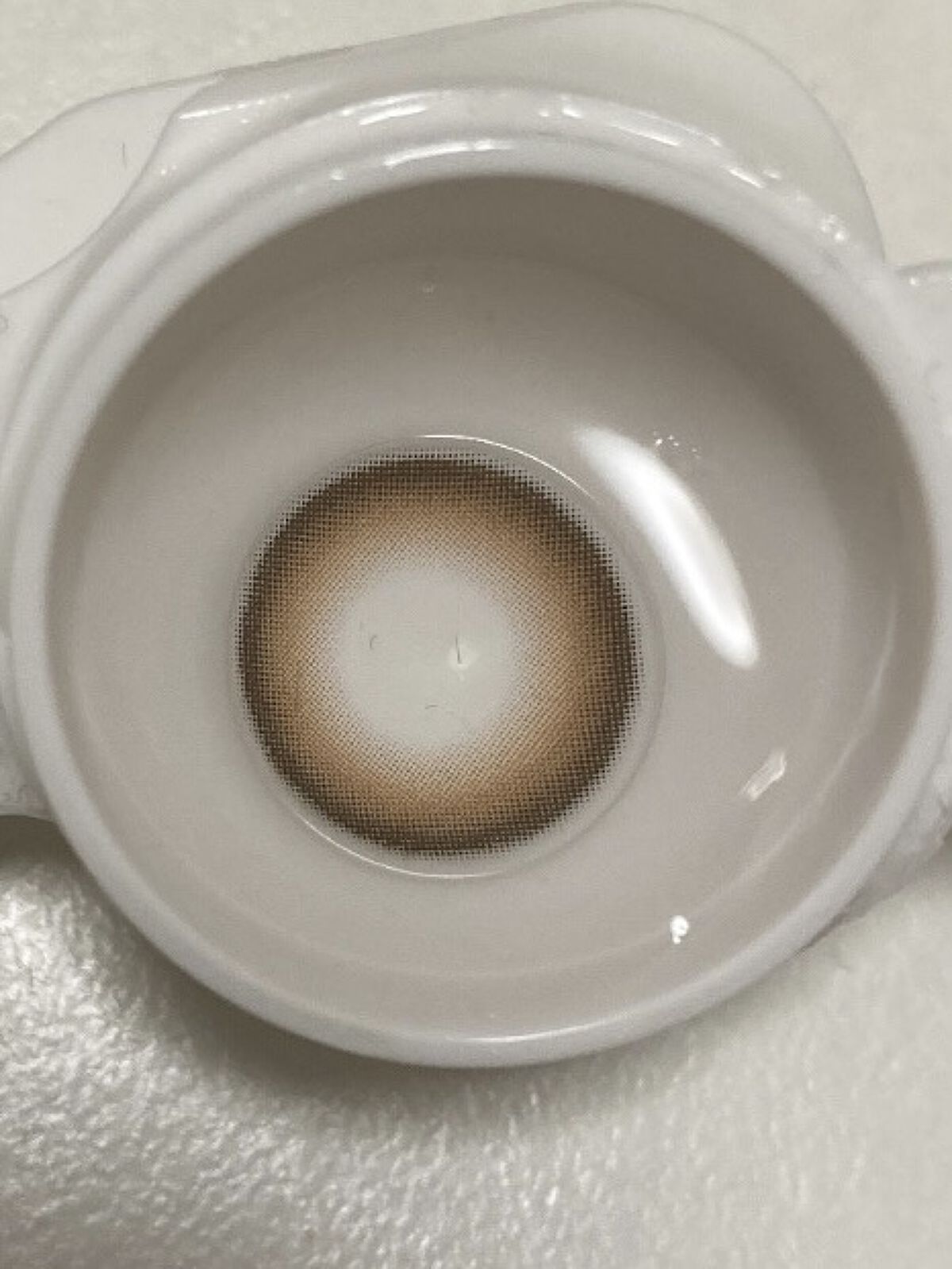 Moodnight 1Month ブラウン/OLENS/カラーコンタクトレンズを使ったクチコミ（2枚目）