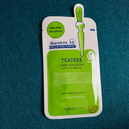 ティーツリーケアソリューション アンプルマスクJEX/MEDIHEAL/シートマスク・パックを使ったクチコミ(1枚目)