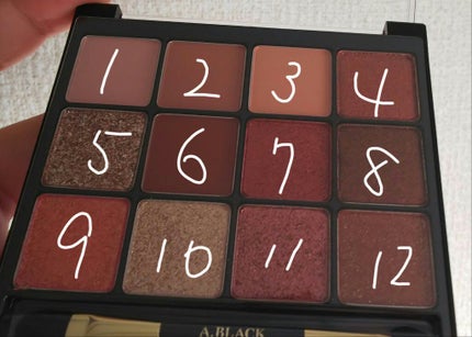 グラムチェンジマルチパレット/A.BLACK/マルチパレットを使ったクチコミ(3枚目)