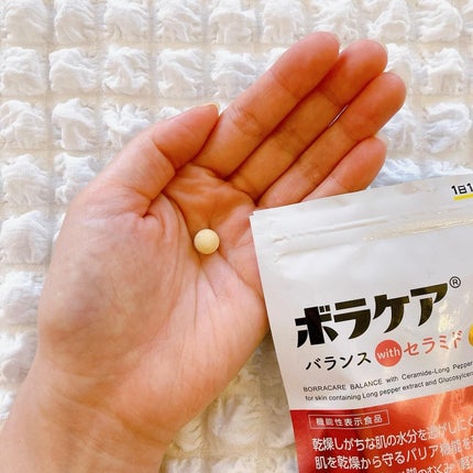 ボラケア バランス with セラミド ヒハツα/天藤製薬/健康サプリメントを使ったクチコミ(3枚目)
