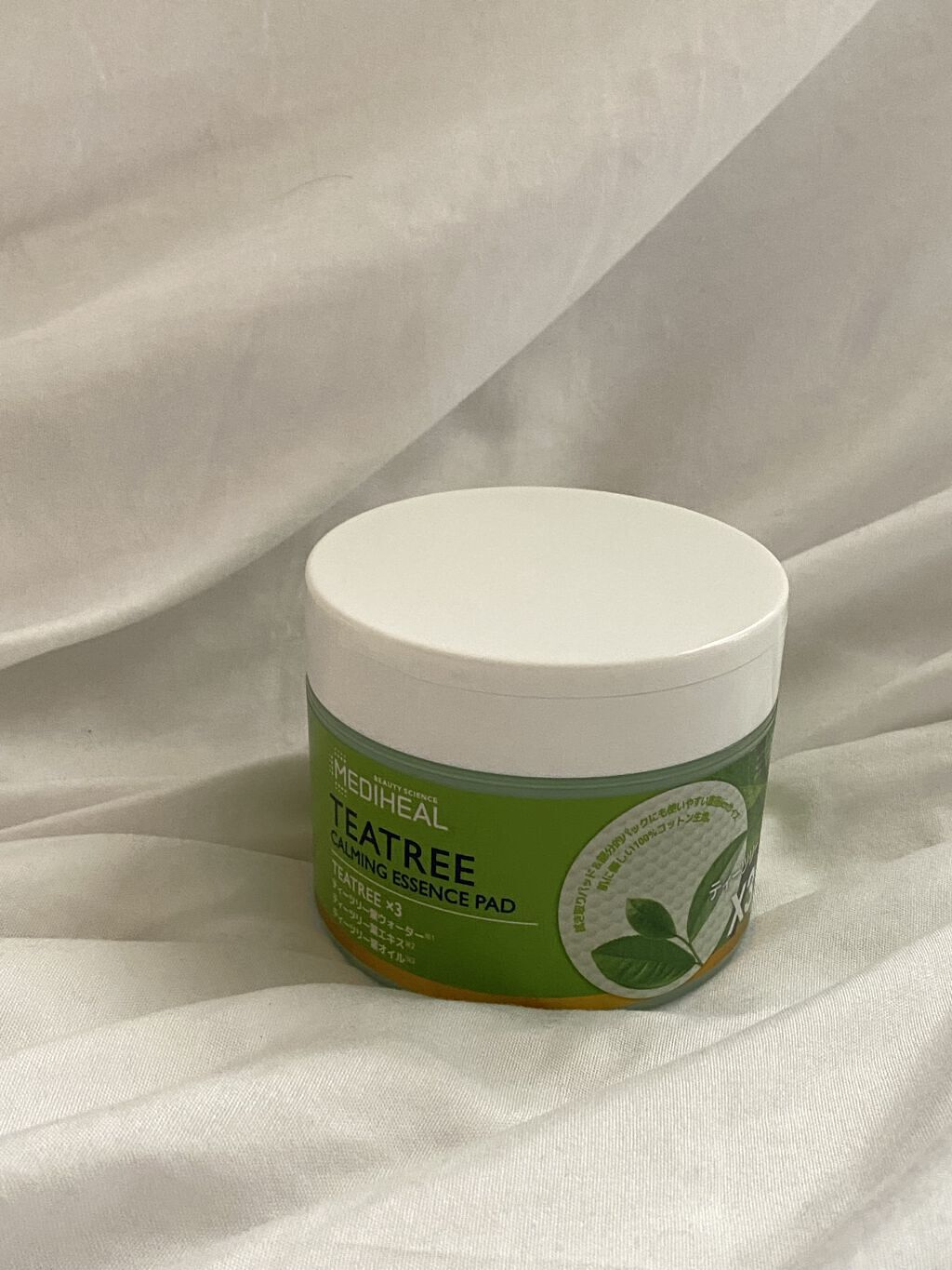 ティーツリーカーミングエッセンスパッド/MEDIHEAL/トナーパッドを使ったクチコミ（2枚目）