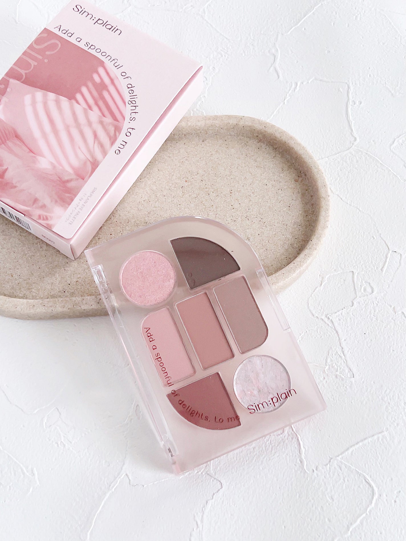 シンプレイン アイパレット/Sim;plain/アイシャドウパレットを使ったクチコミ(1枚目)