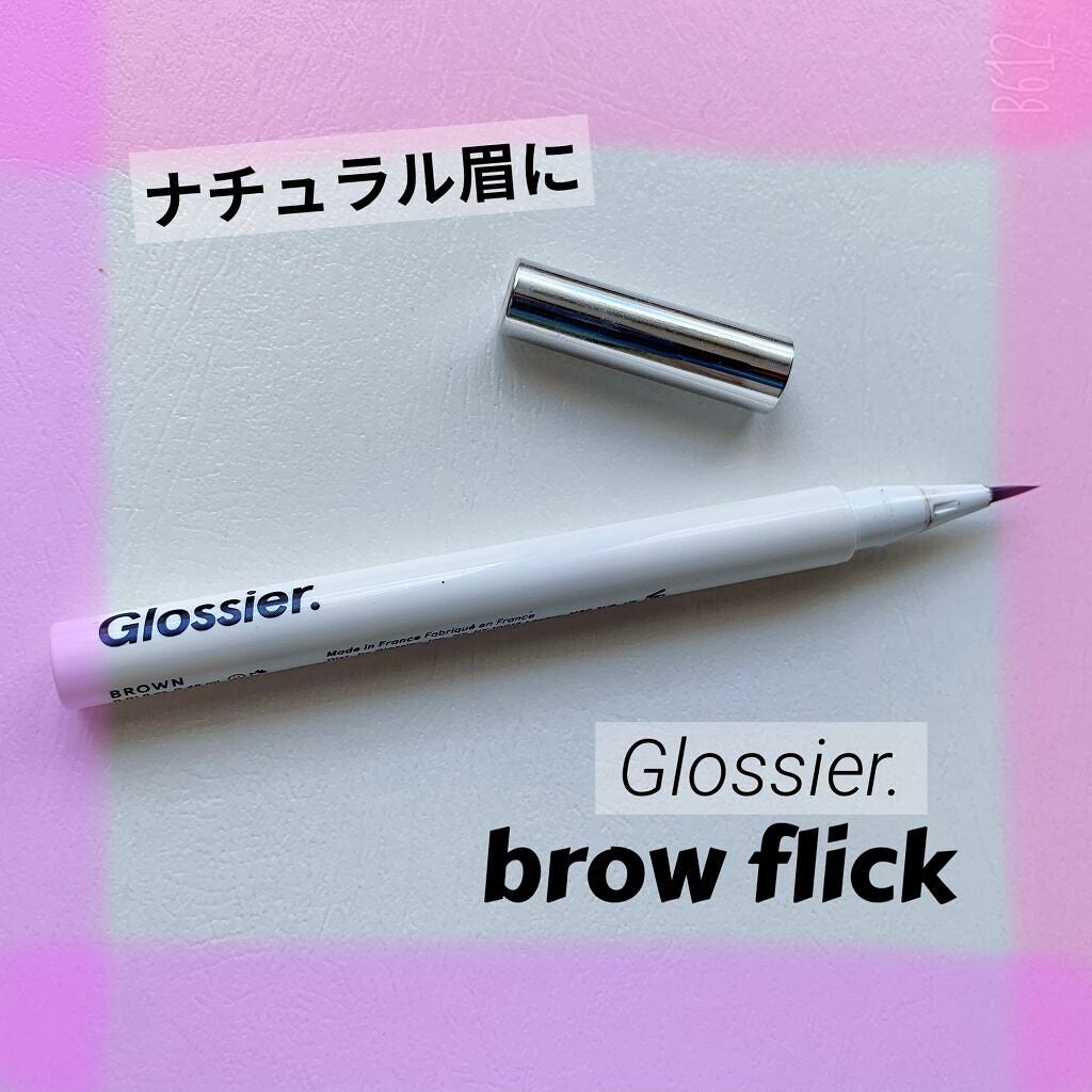 brow flick Glossier.
