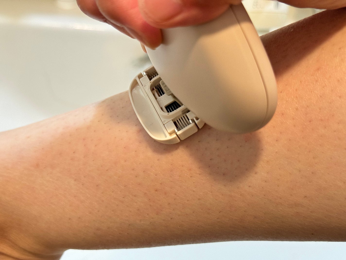 miness ボディ用カミソリ 替刃2個付/貝印/シェーバーを使ったクチコミ(6枚目)