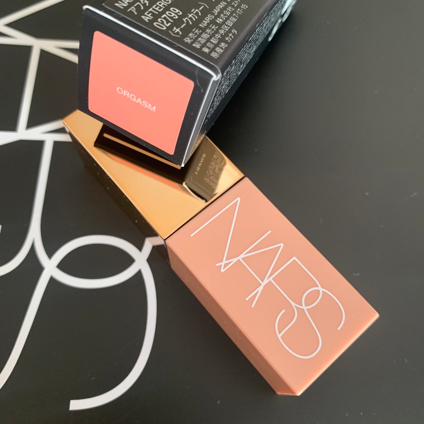 アフターグロー リキッドブラッシュ/NARS/リキッドチークを使ったクチコミ(1枚目)