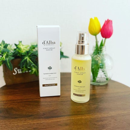 ダルバ ホワイトトリュフファーストスプレーセラム/ダルバ/ミスト状化粧水を使ったクチコミ(2枚目)