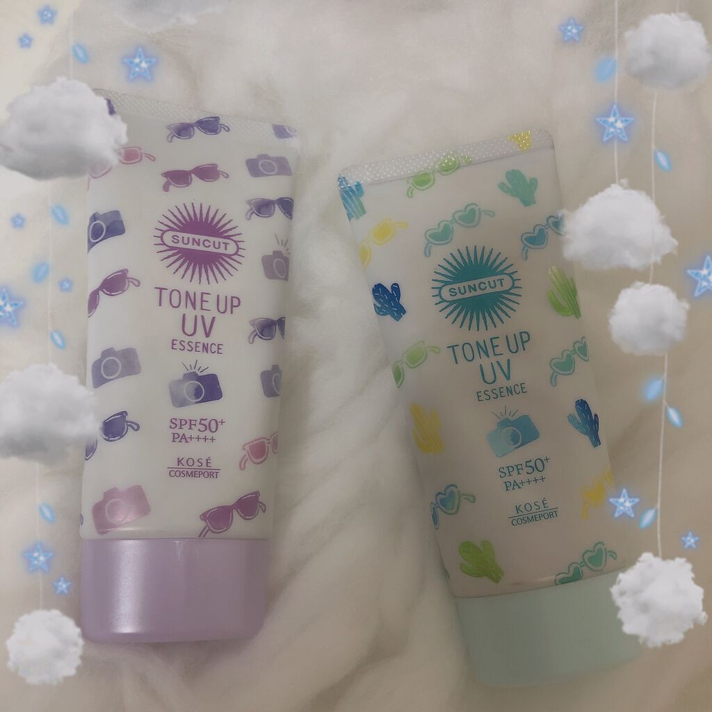 トーンアップUV エッセンス/サンカット®/日焼け止めローションを使ったクチコミ(1枚目)