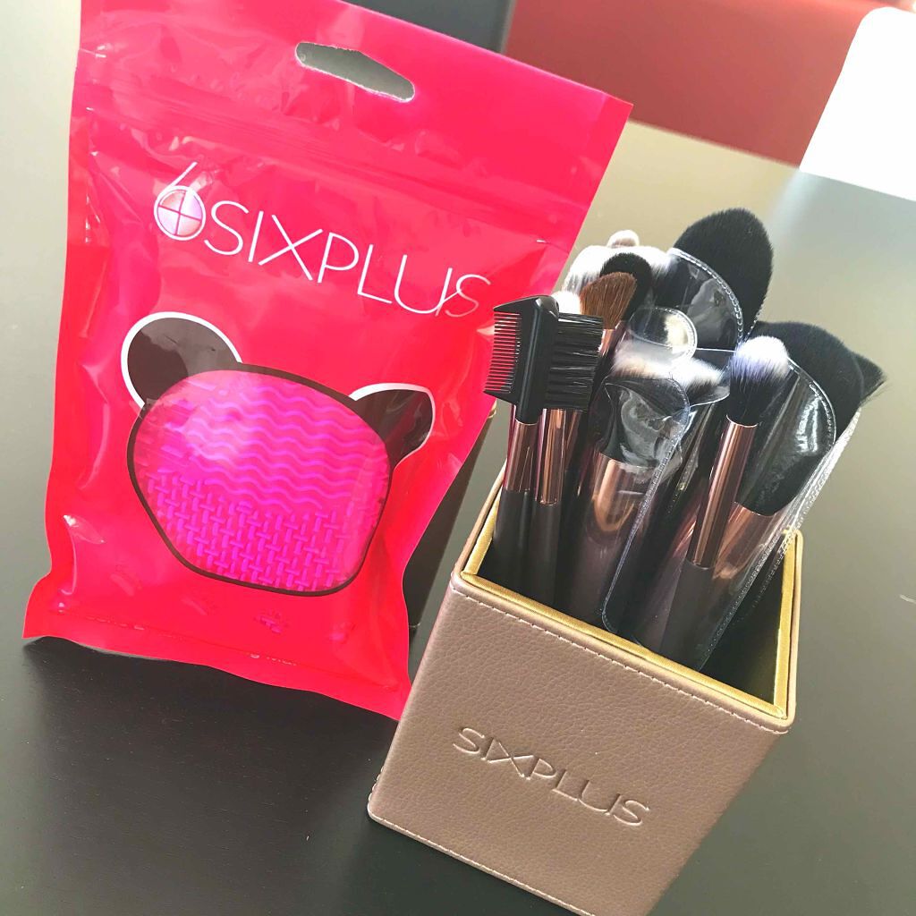 15本メイクブラシセット/SIXPLUS/メイクブラシを使ったクチコミ(2枚目)