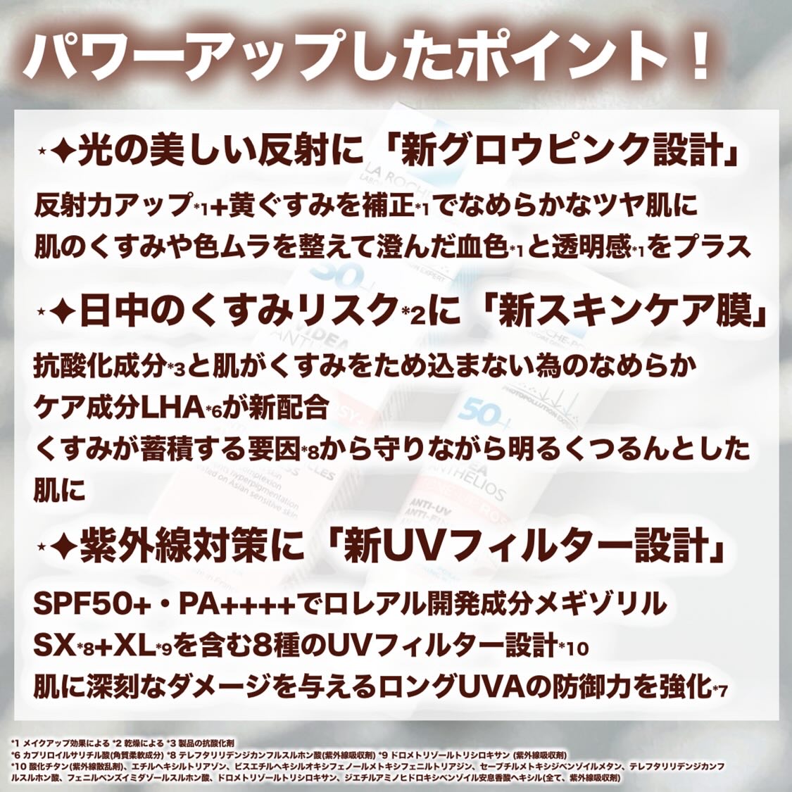 UVイデア XL プロテクショントーンアップ ローズ+/ラ ロッシュ ポゼ/日焼け止め・UVケアを使ったクチコミ（3枚目）