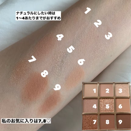 KEYBO FALL IN LOVE SHADOW PALETTE/keybo/アイシャドウパレットを使ったクチコミ(3枚目)
