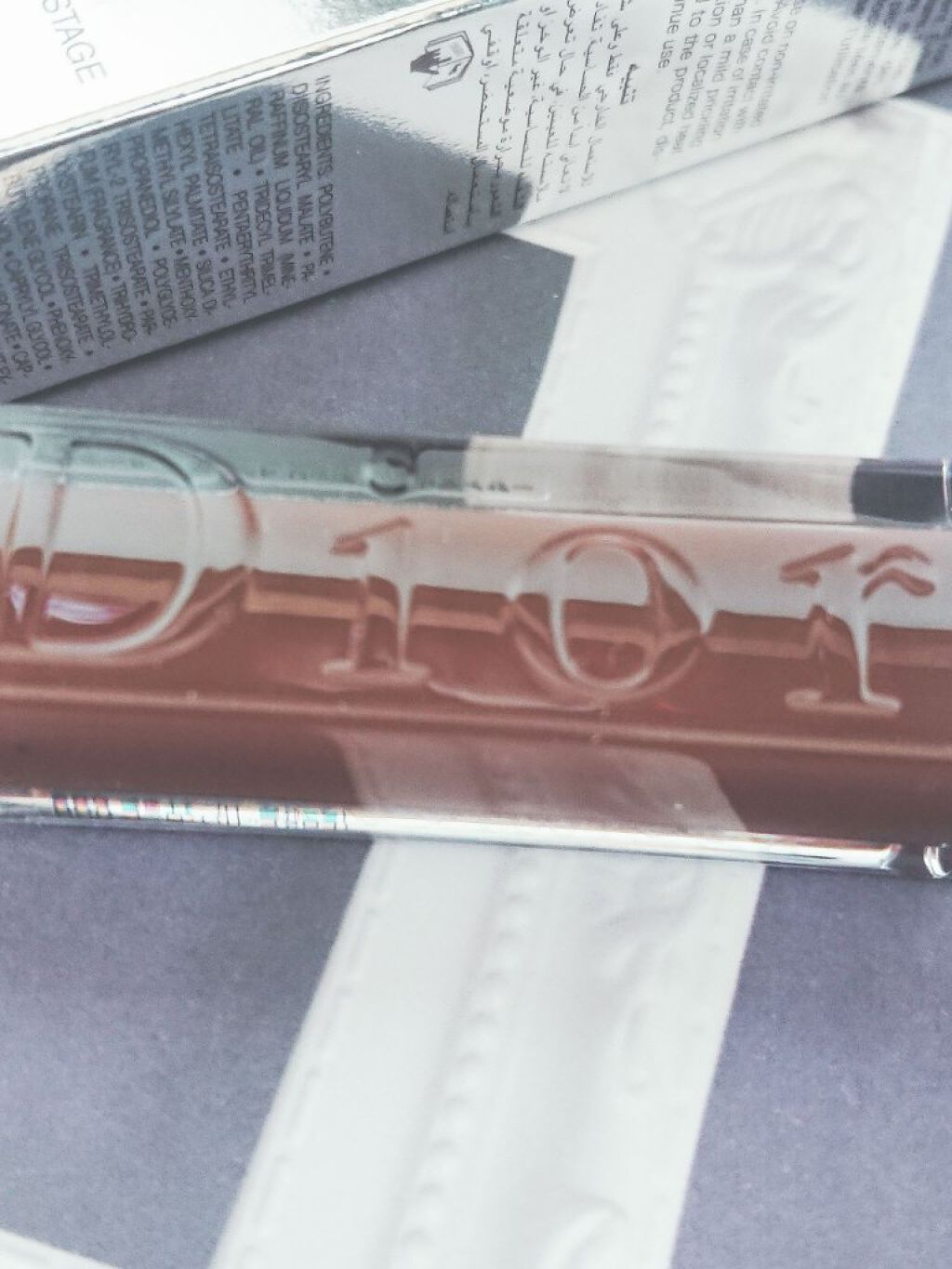 【旧】ディオール アディクト リップ マキシマイザー 020 ブラウン/Dior/リップグロスを使ったクチコミ（3枚目）