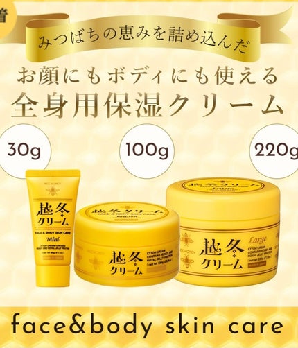 越冬クリーム R 100g/ビーハニー/ボディクリームの画像