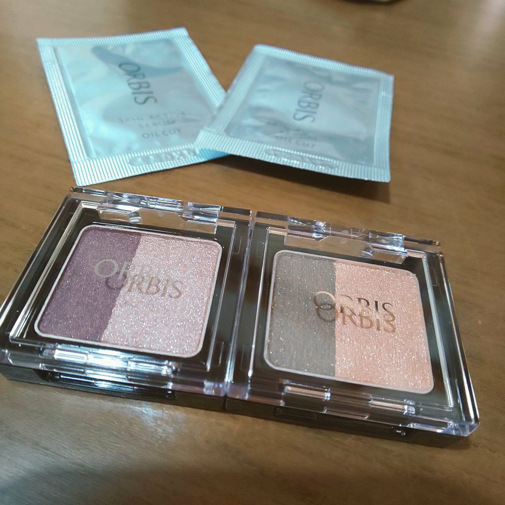 ツイングラデーションアイカラー/オルビス/アイシャドウパレットを使ったクチコミ（1枚目）