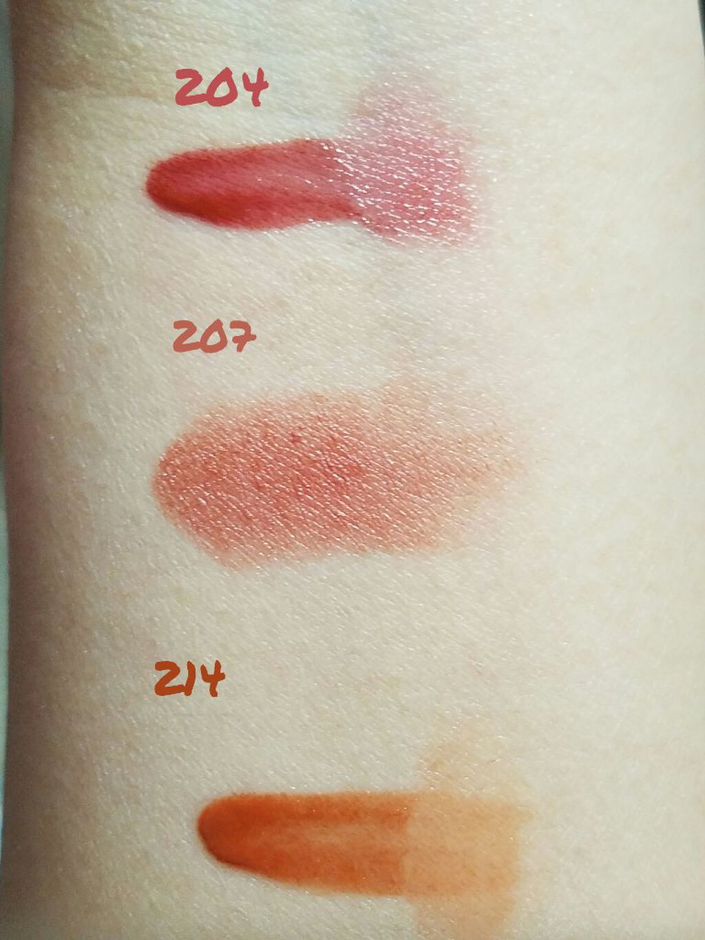 ルージュ ピュールクチュール ザ スリム グロウマット/YVES SAINT LAURENT BEAUTE/口紅を使ったクチコミ(2枚目)