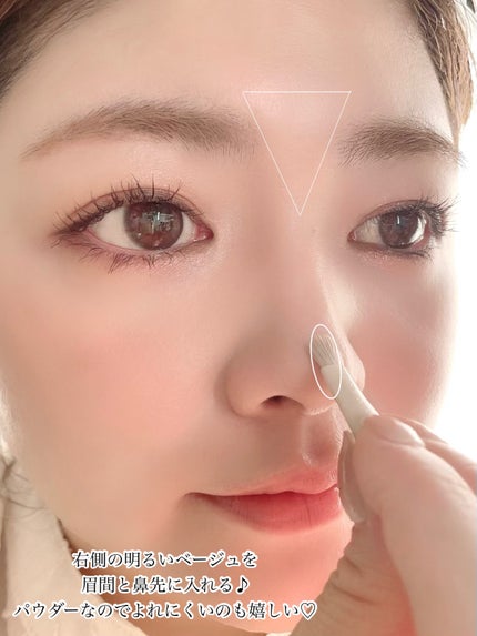 ノーズシャドウメーカー/キャンメイク/ハイライト・シェーディングを使ったクチコミ(4枚目)