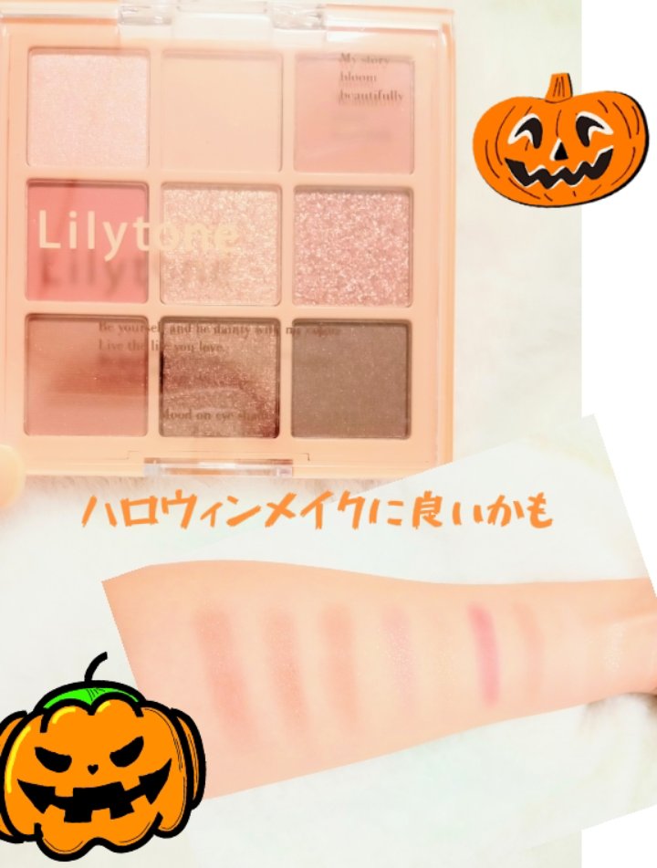 ムードオンアイシャドウ/Lilytone/アイシャドウパレットを使ったクチコミ（1枚目）