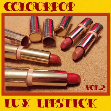 LUX LIPSTICK/ColourPop/口紅を使ったクチコミ（1枚目）