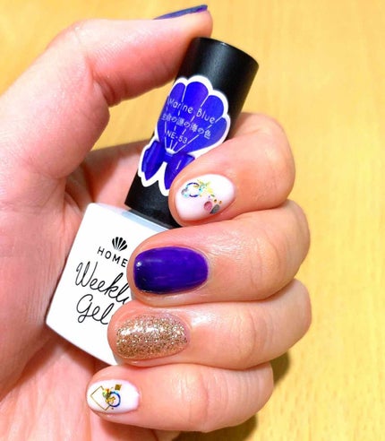 ウィークリージェル/HOMEI/ジェルネイルを使ったクチコミ(1枚目)