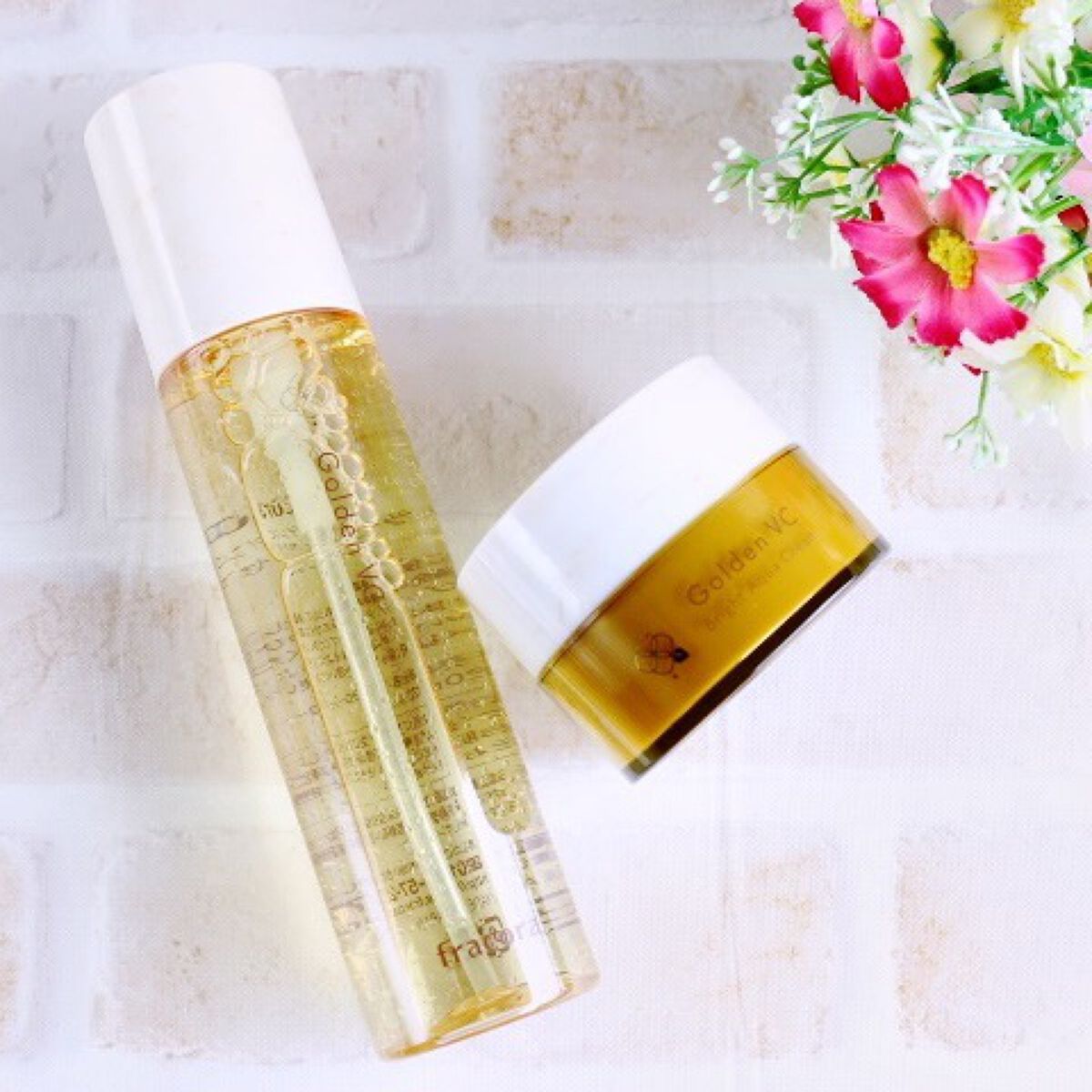 ゴールデンVC ブライト カプセルドリップ/fracora/化粧水を使ったクチコミ(1枚目)