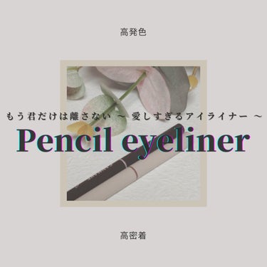 ニュアンスフル ペンシルライナー /excel/ペンシルアイライナーを使ったクチコミ（1枚目）