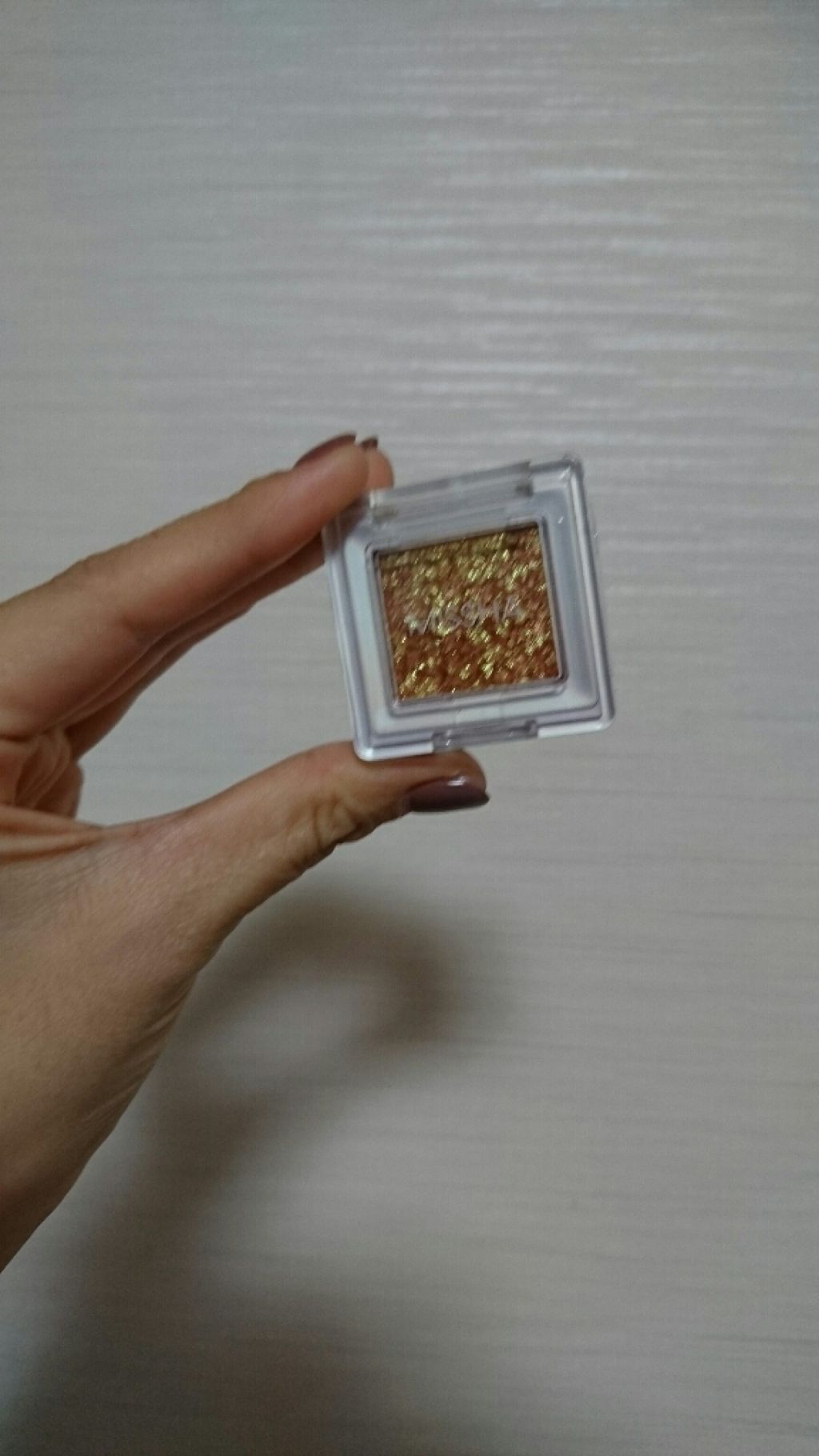 グリッタープリズム シャドウ/MISSHA/グリッターを使ったクチコミ(1枚目)
