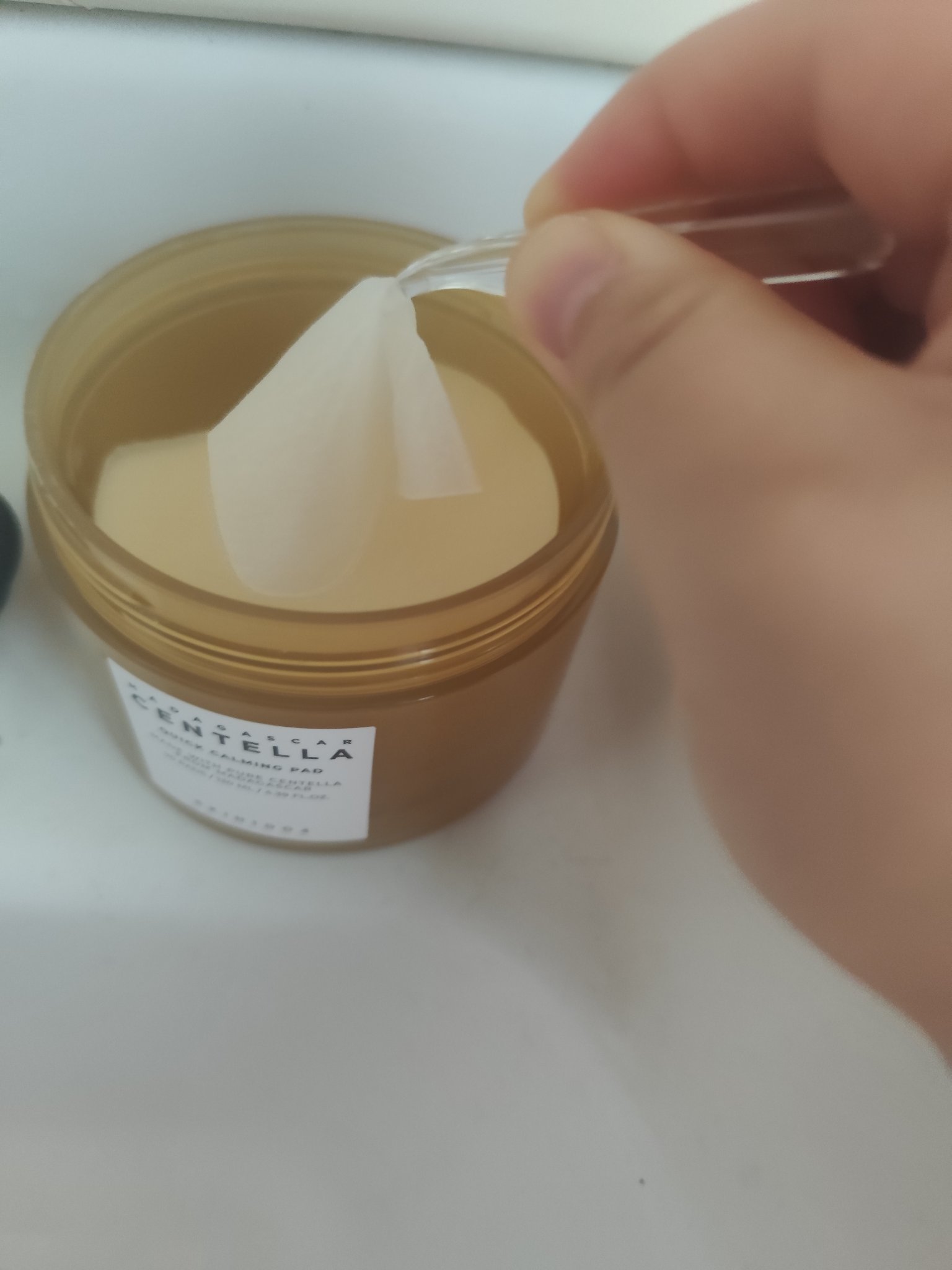 センテラ クイックカーミングパッド/SKIN1004/トナーパッドを使ったクチコミ（2枚目）