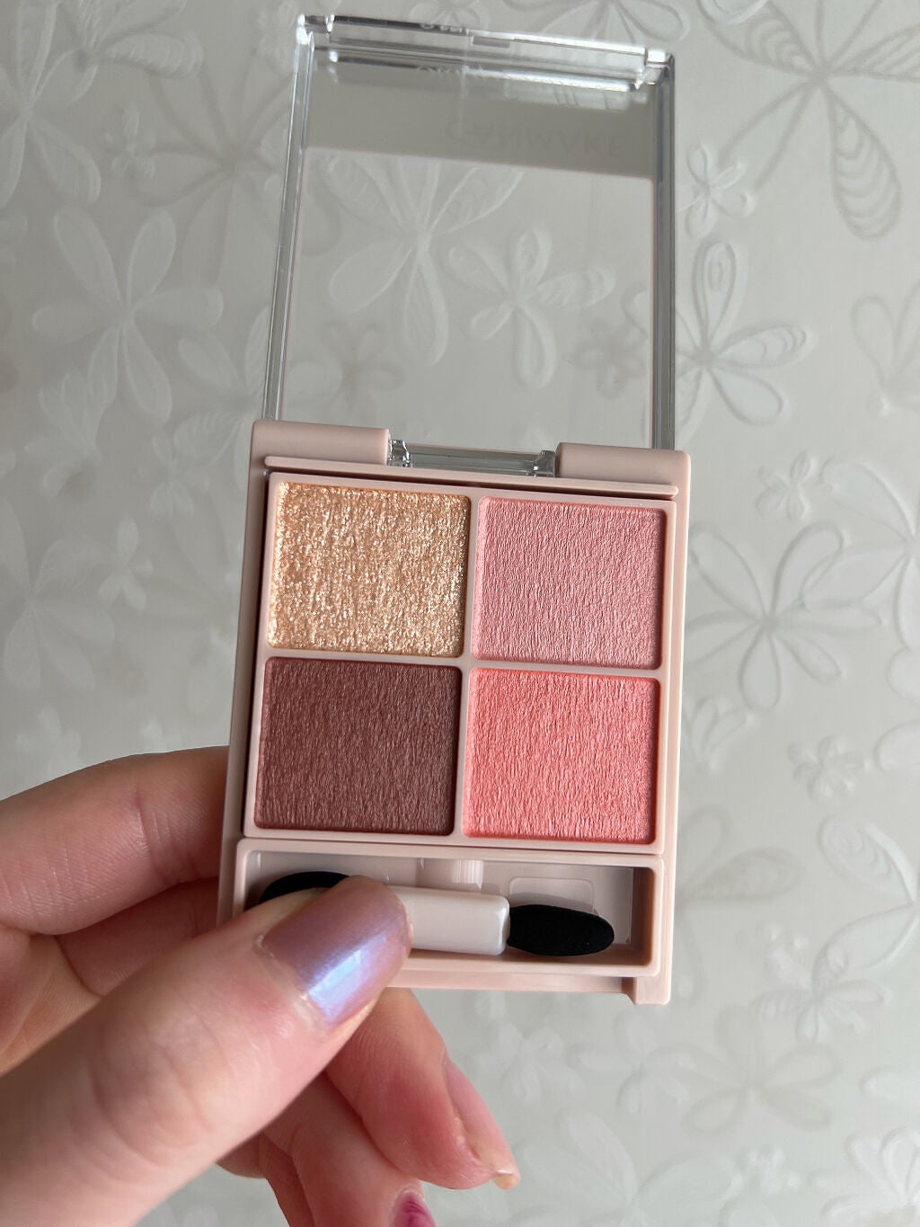 シルキースフレアイズ(マットタイプ)/キャンメイク/アイシャドウパレットを使ったクチコミ(3枚目)