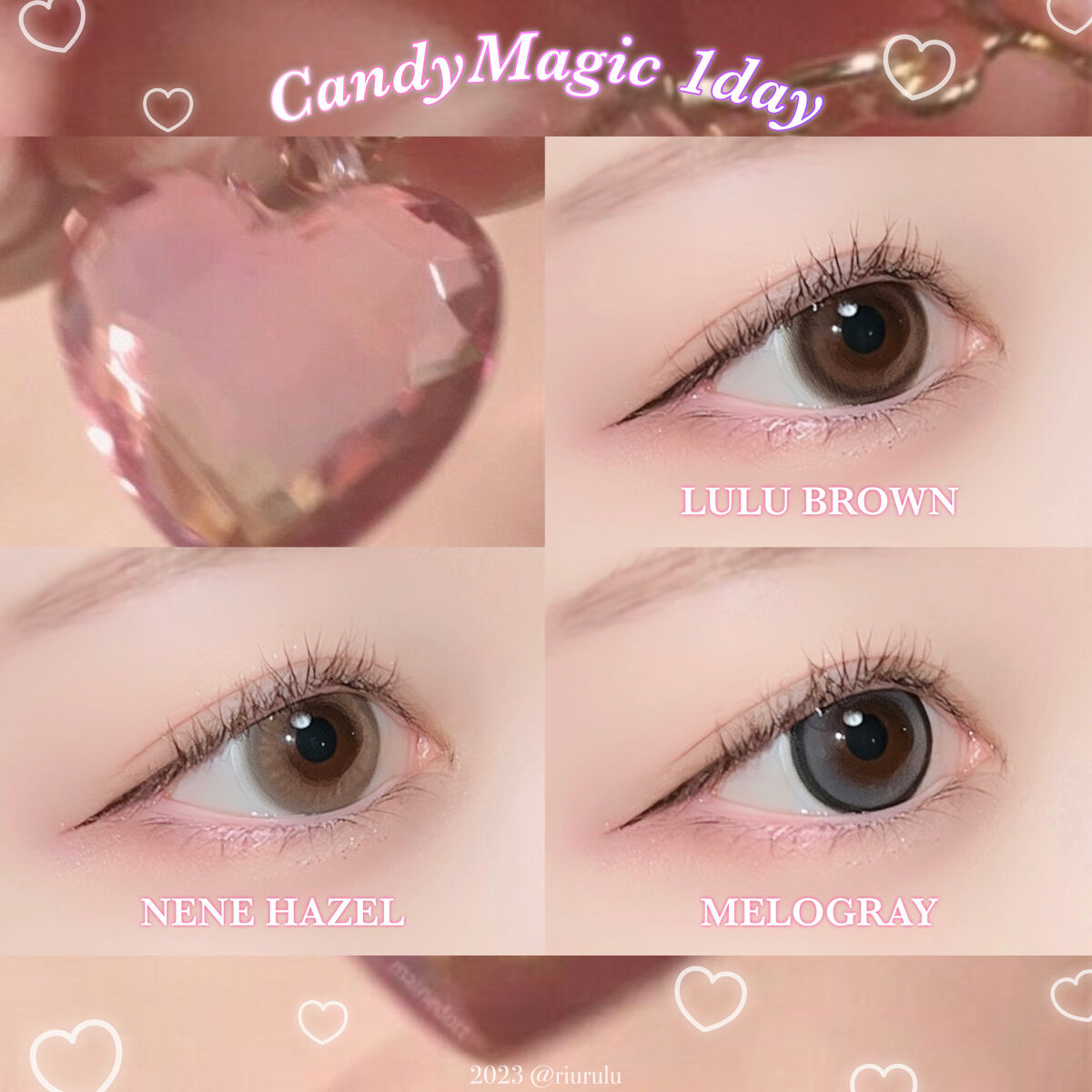 candymagic1day（キャンディーマジックワンデー）/candy magic/ワンデー（１DAY）カラコンを使ったクチコミ（2枚目）