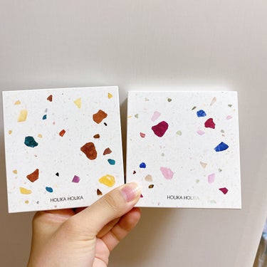 TERRAZZO Shadow palette/HOLIKA HOLIKA/パウダーアイシャドウを使ったクチコミ（2枚目）