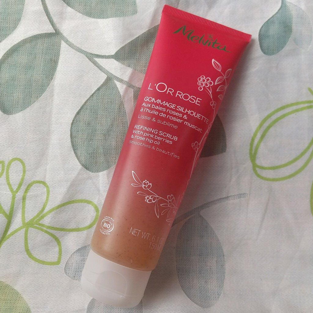 ロゼエクストラ オイルイン ウォッシュスクラブ/Melvita/ボディスクラブを使ったクチコミ(2枚目)