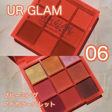 UR GLAM　BLOOMING EYE COLOR PALETTE 06/U R GLAM/アイシャドウパレットを使ったクチコミ（1枚目）