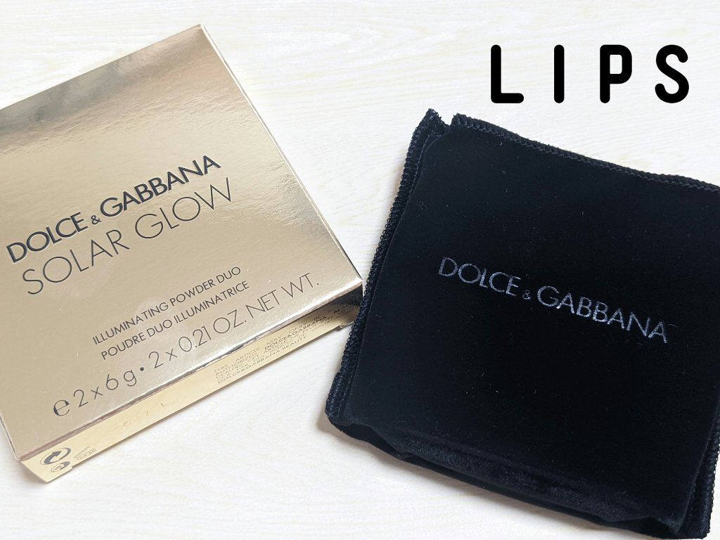 ソーラーグロウ イルミネーティングパウダー デュオ/DOLCE&GABBANA BEAUTY/ハイライトを使ったクチコミ（1枚目）