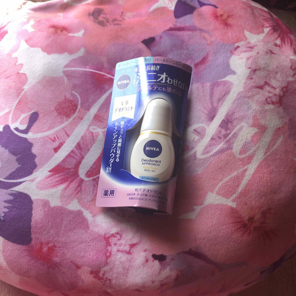 ニベア デオドラント アプローチ パールトーン ホワイトソープの香り/ニベアデオドラント/デオドラント・制汗剤を使ったクチコミ(1枚目)