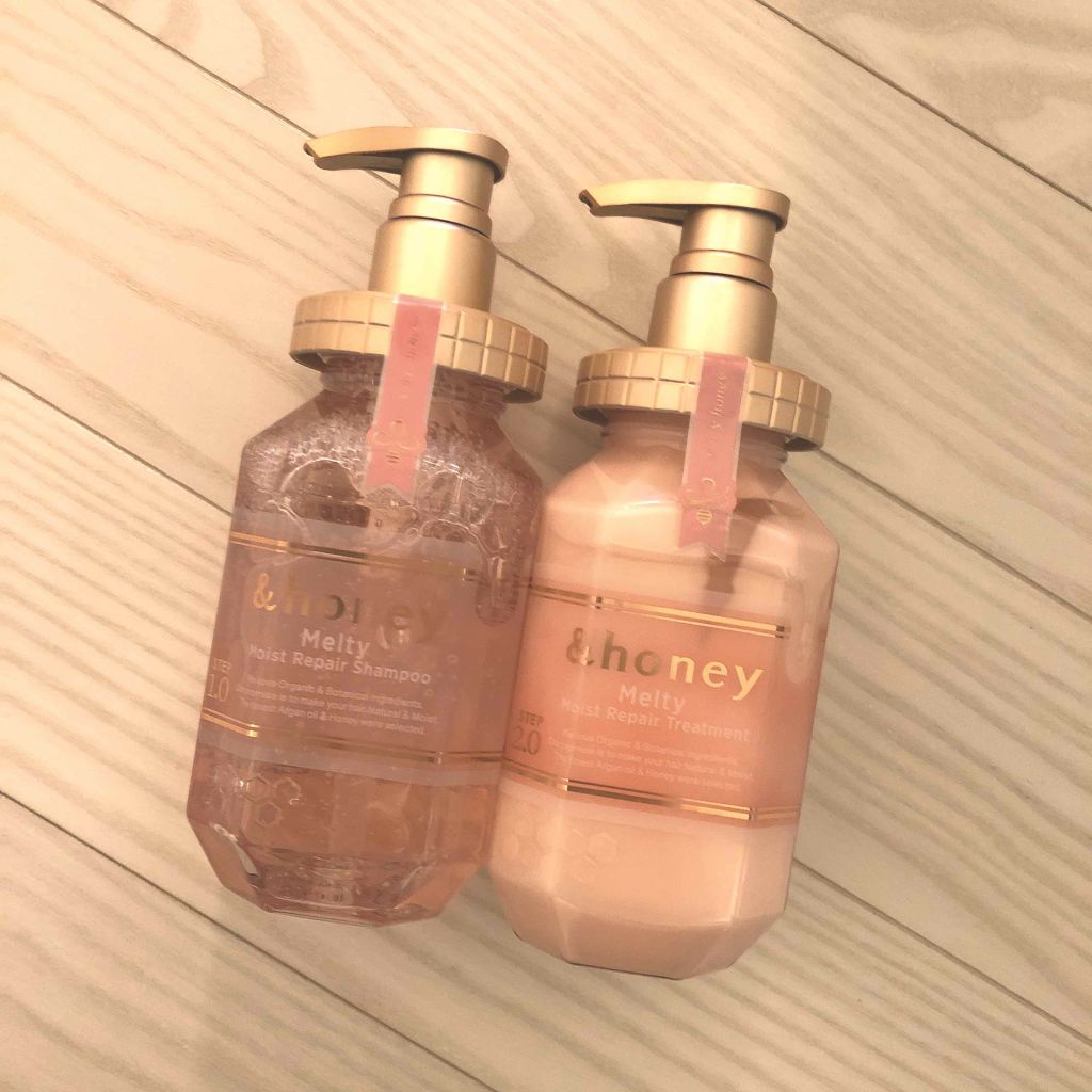 &honey Melty モイストリペア シャンプー1.0/モイストリペア ヘアトリートメント2.0/&honey/市販シャンプーを使ったクチコミ(1枚目)