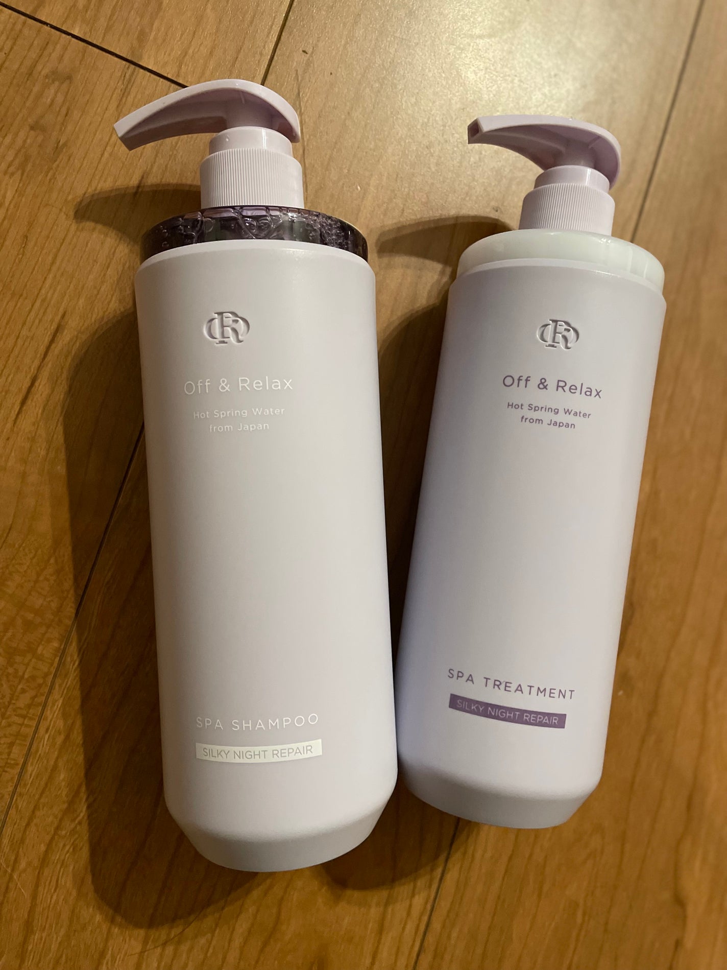 OR スパ・シャンプー/ヘアトリートメント シルキーナイトリペア/Off&Relax/市販シャンプーを使ったクチコミ(1枚目)