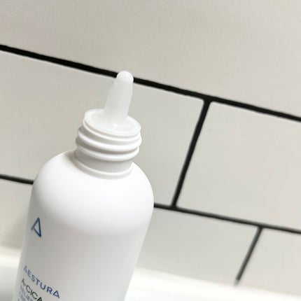 AESTURA A-CICA ストレスリリーフクリームエッセンスのクチコミ「【AESTURA ストレスリリーフクリームエッセンス】
\クリームを溶かした液体状で3倍早い効.....」(3枚目)