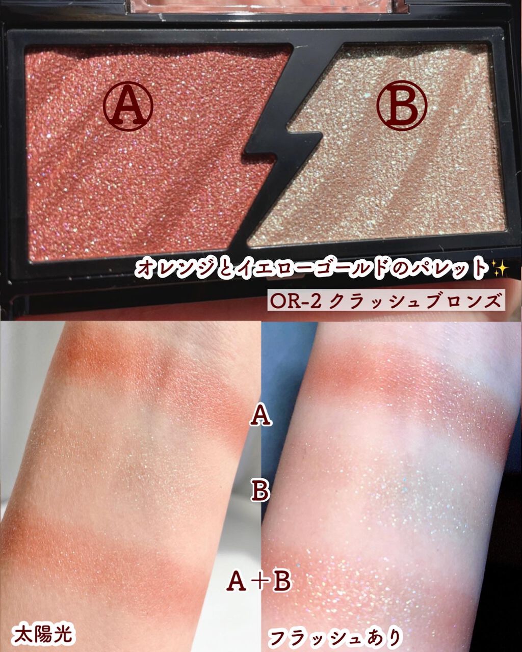 エレクトリックショックアイズ /KATE/アイシャドウパレットを使ったクチコミ(8枚目)