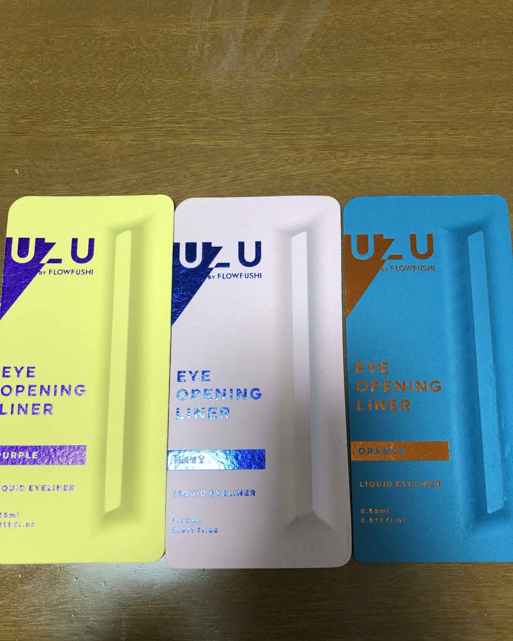 EYE OPENING LINER/UZU BY FLOWFUSHI/リキッドアイライナーを使ったクチコミ(1枚目)