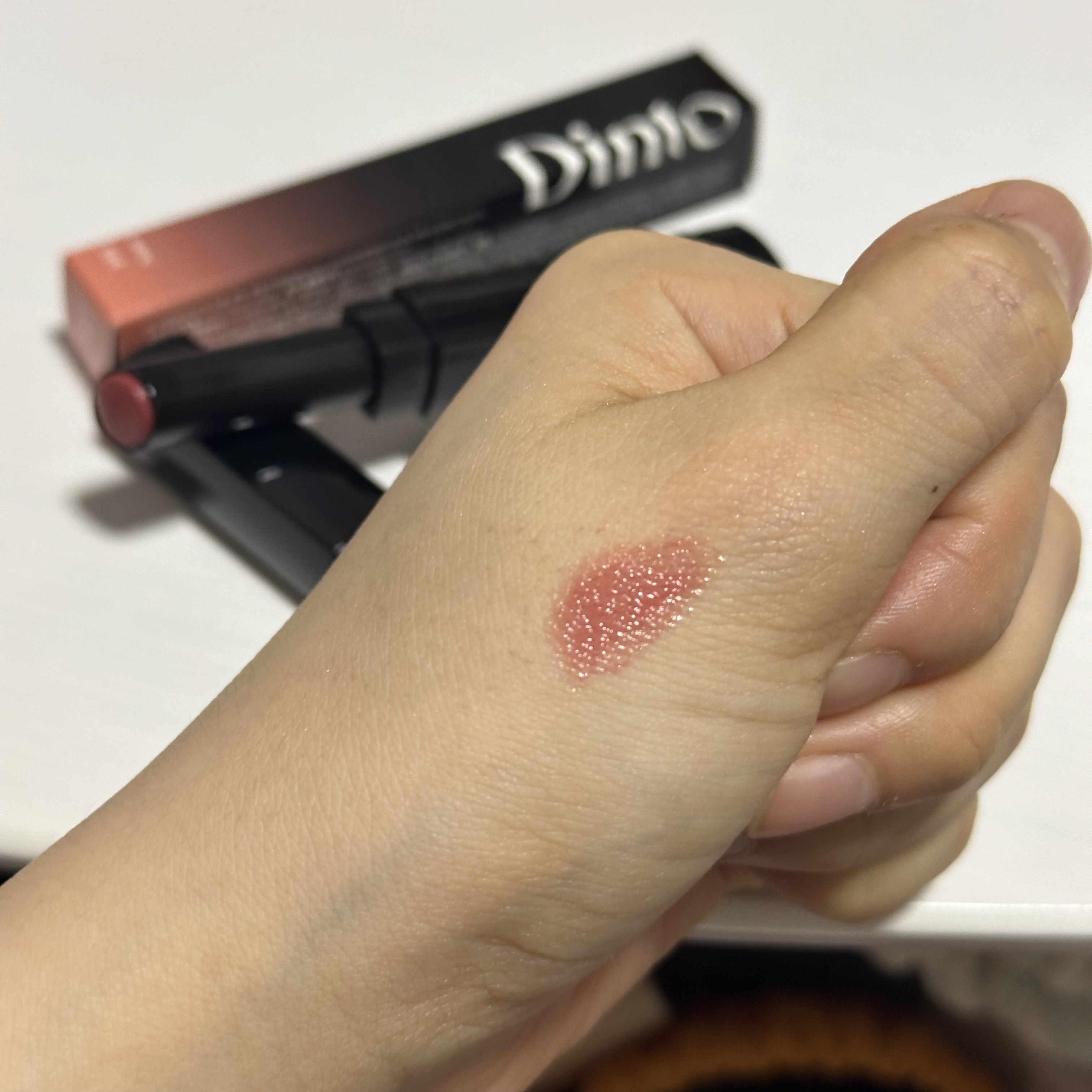 メルティンググロウリップバーム 303 アン/Dinto/リップバームを使ったクチコミ（3枚目）