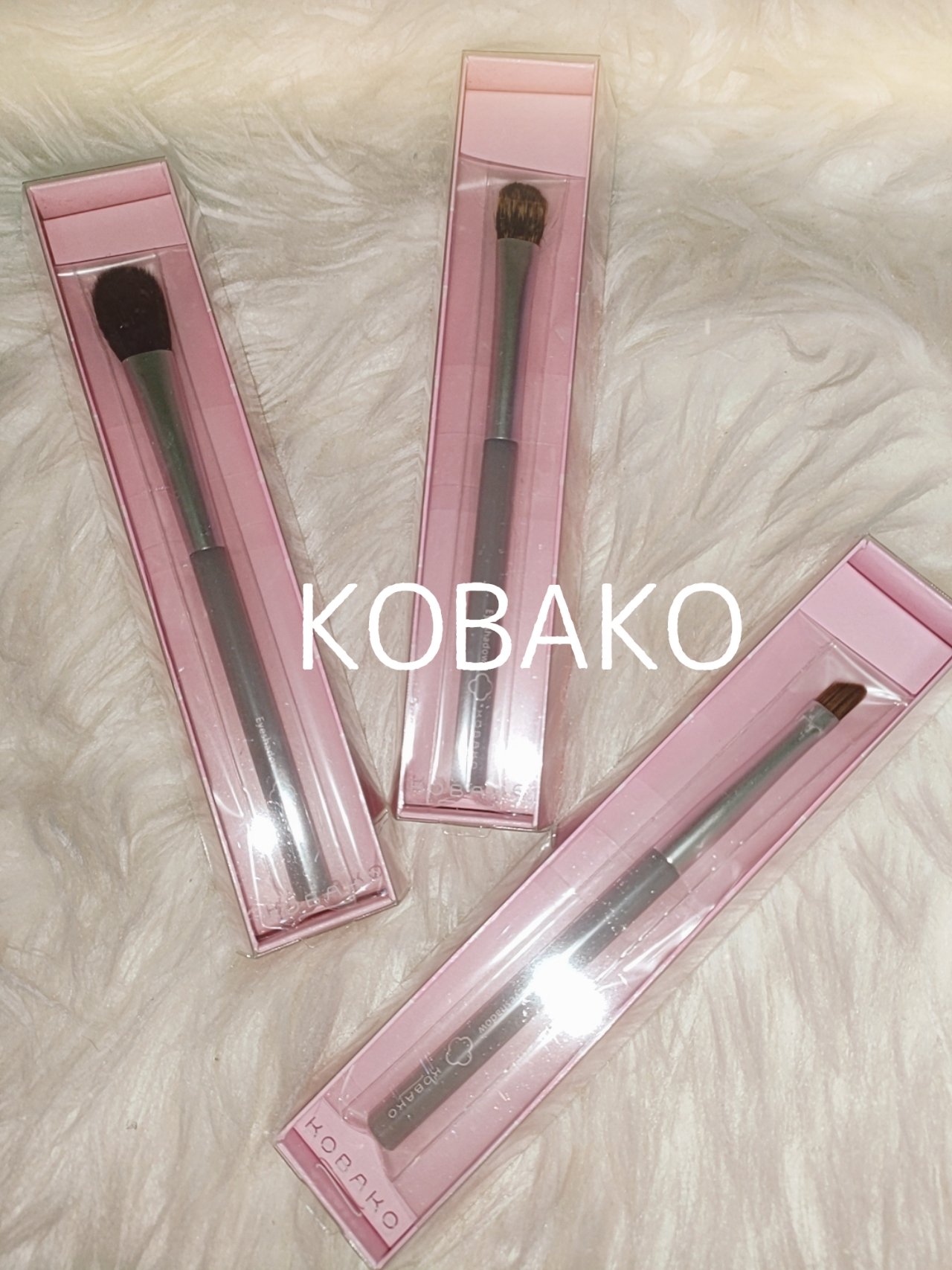 KOBAKO アイシャドウブラシB/KOBAKO/メイクブラシを使ったクチコミ（1枚目）