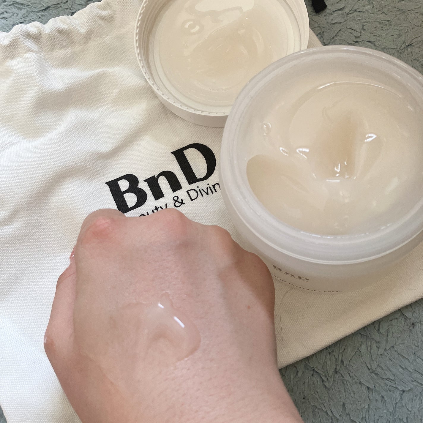 BnDヒップクリーム/BnD/バスト・ヒップケアを使ったクチコミ(2枚目)