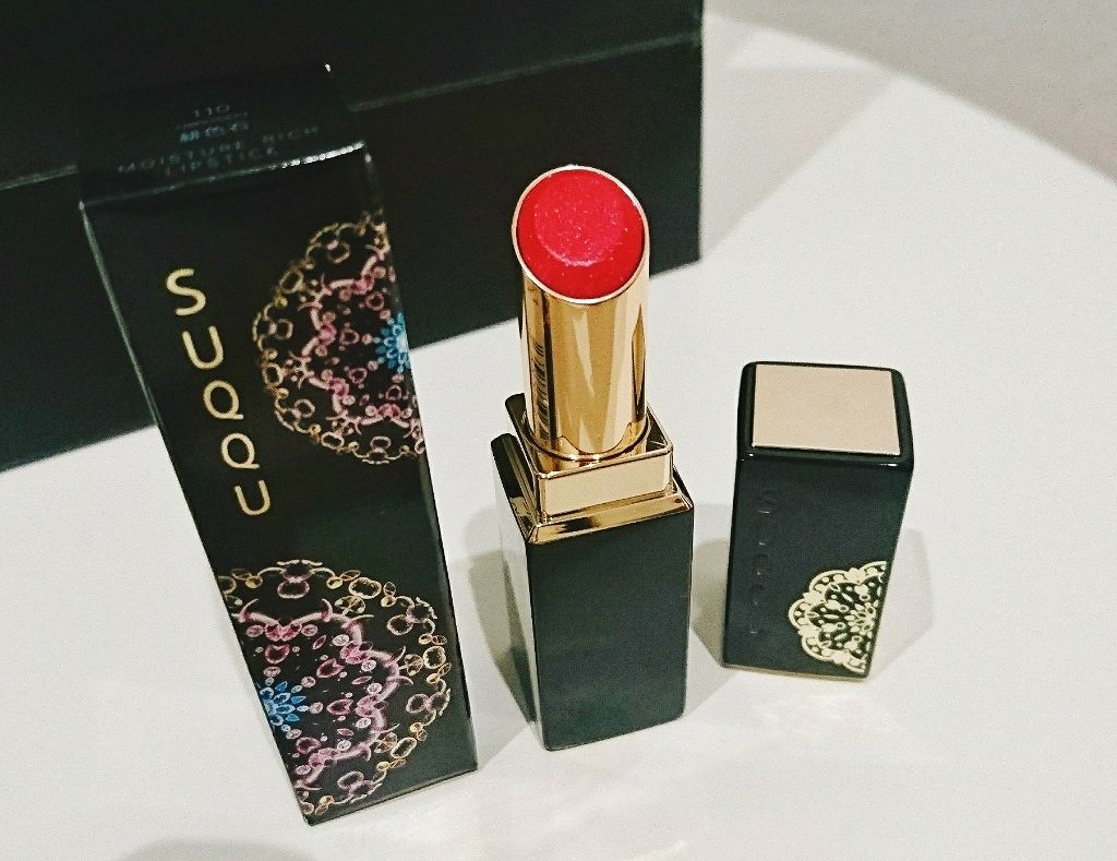 モイスチャー リッチ リップスティック（クリスマス限定）/SUQQU/口紅を使ったクチコミ（1枚目）
