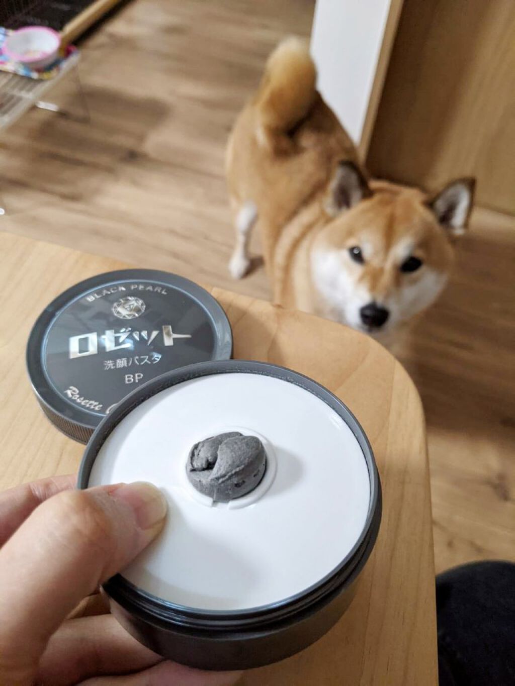 ロゼット洗顔パスタ ブラックパール/ロゼット/洗顔フォームを使ったクチコミ（2枚目）