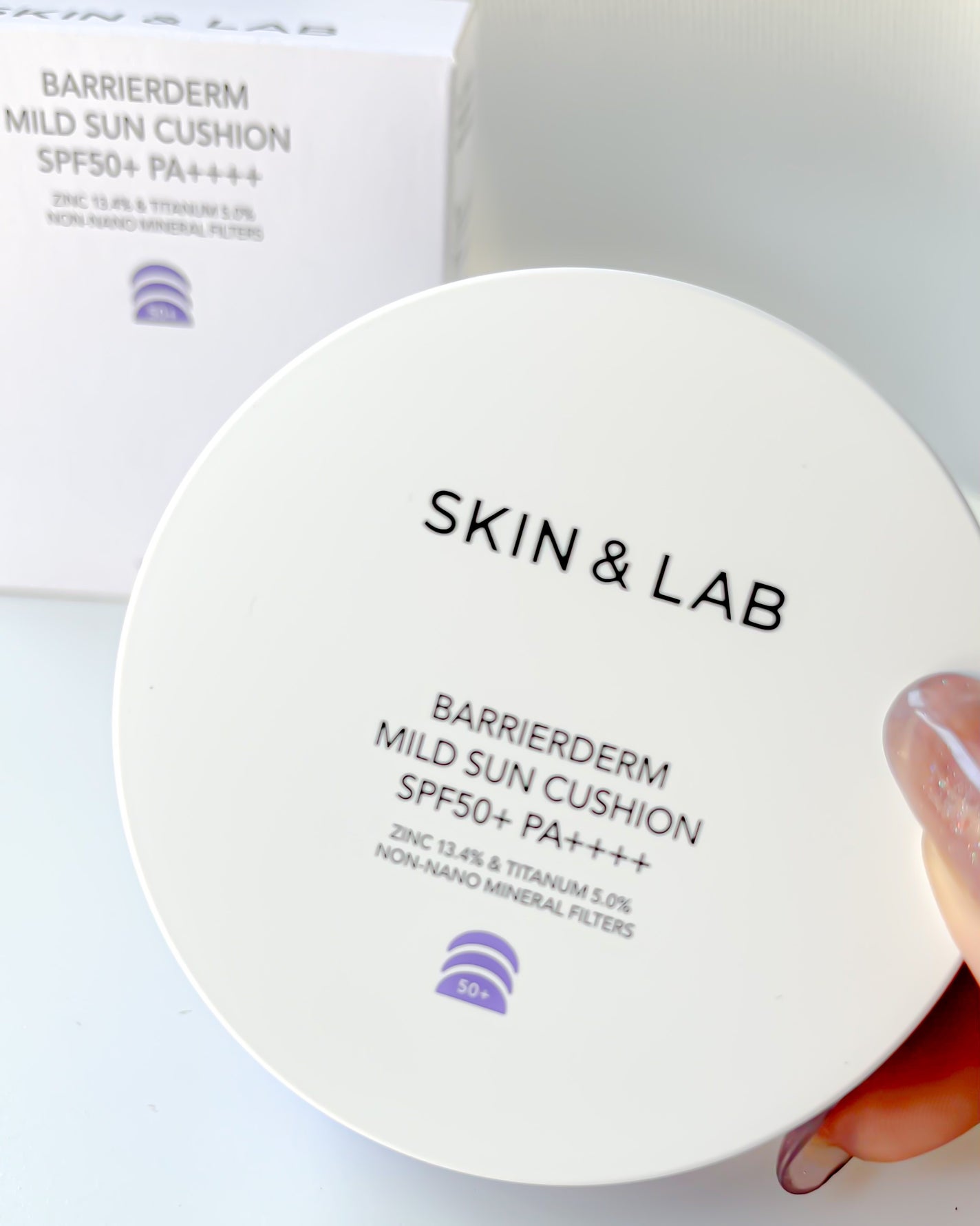 バリアダームマイルドサンクッション/SKIN&LAB/クッションファンデーションを使ったクチコミ(8枚目)