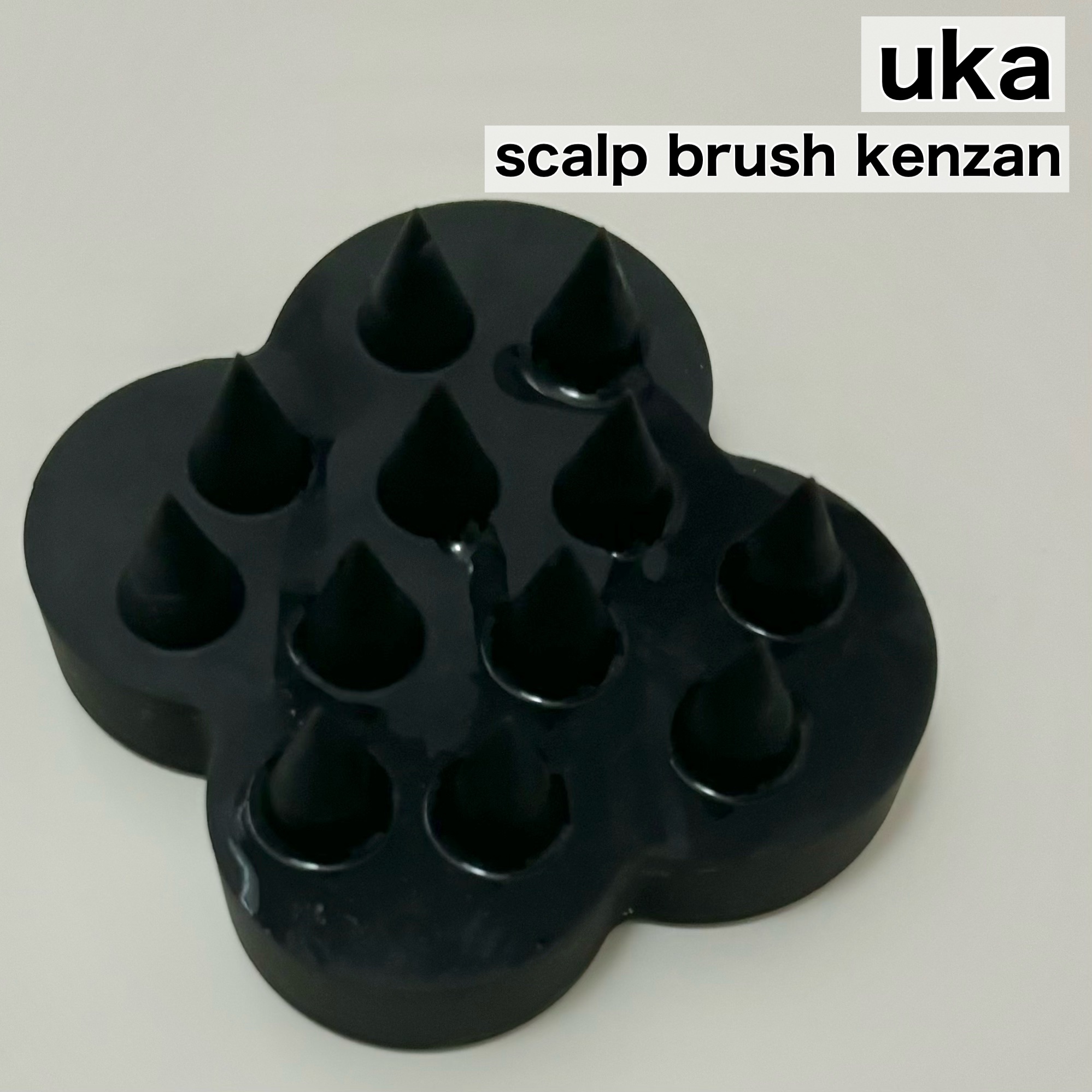 uka scalp brush kenzan/uka/スカルプブラシを使ったクチコミ（2枚目）
